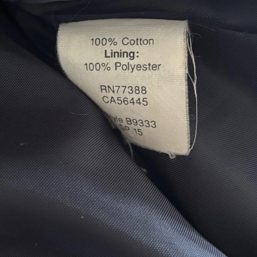 J. Crew Suiting Women’s Single Button Suit Jacket in Navy Blue